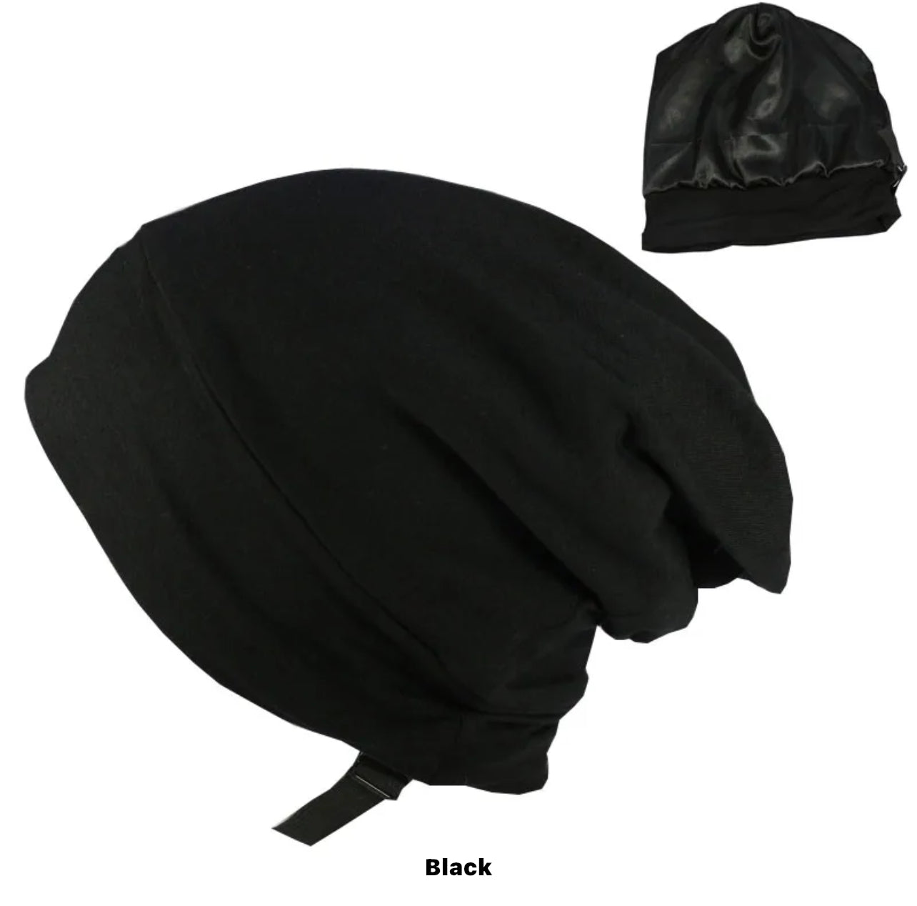 Satin Lined Loc Cap - Small
