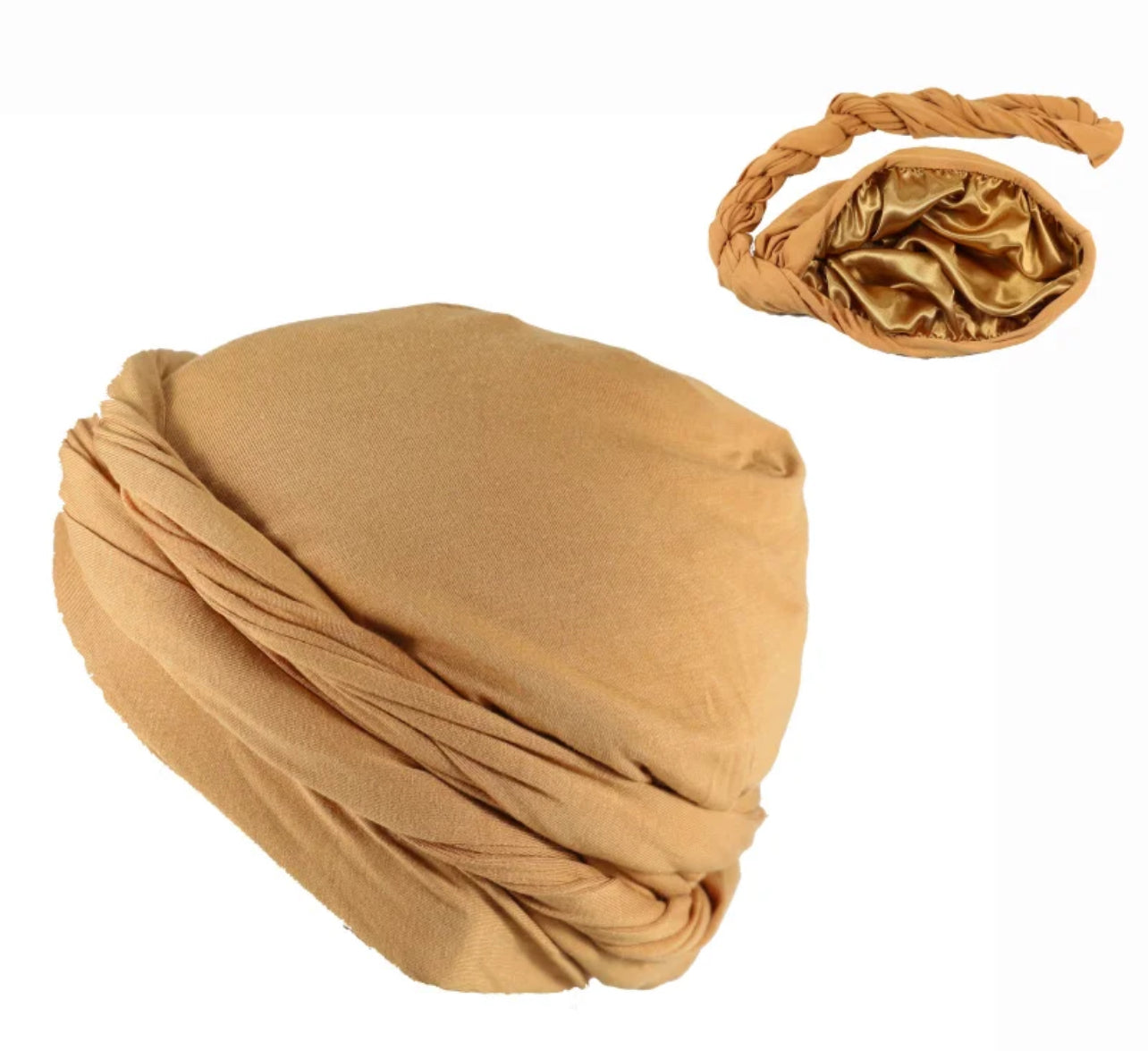 (SALE) Satin Lined Turban
