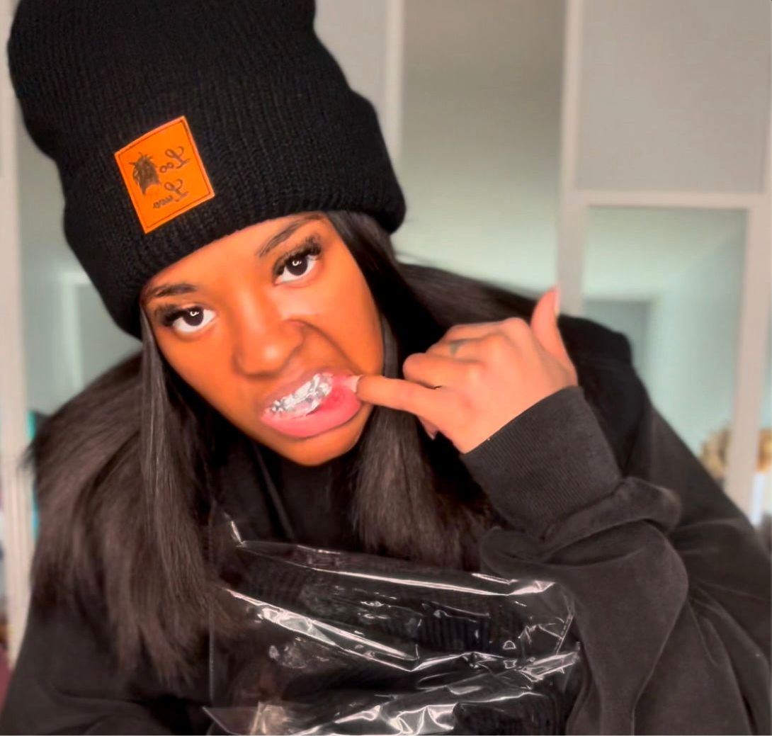 (SALE) Satin Lined Beanie