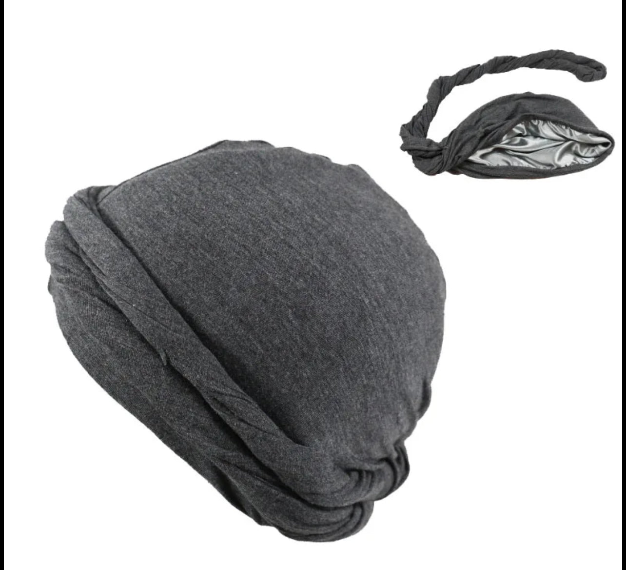 (SALE) Satin Lined Turban