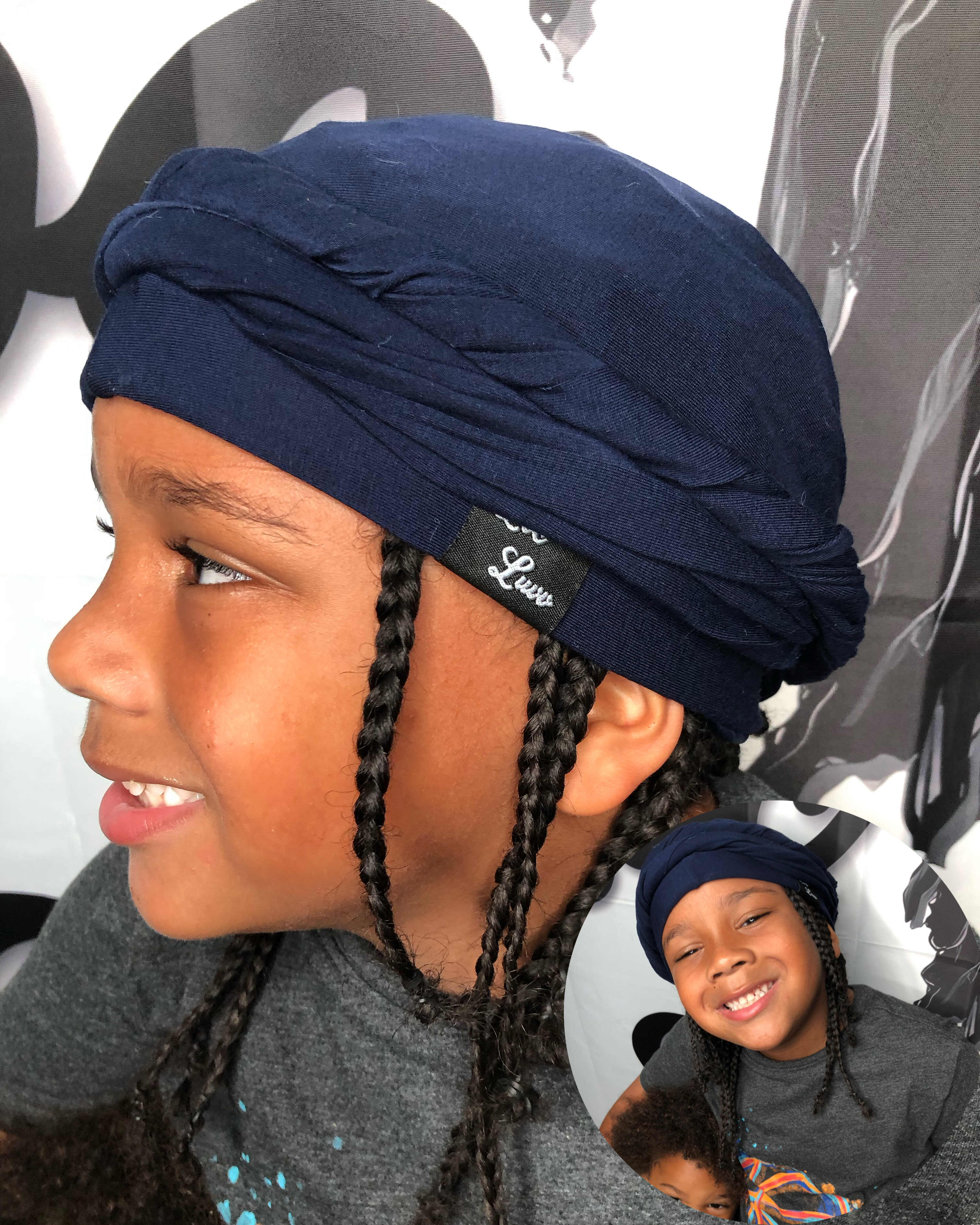 (SALE) Satin Lined Turban
