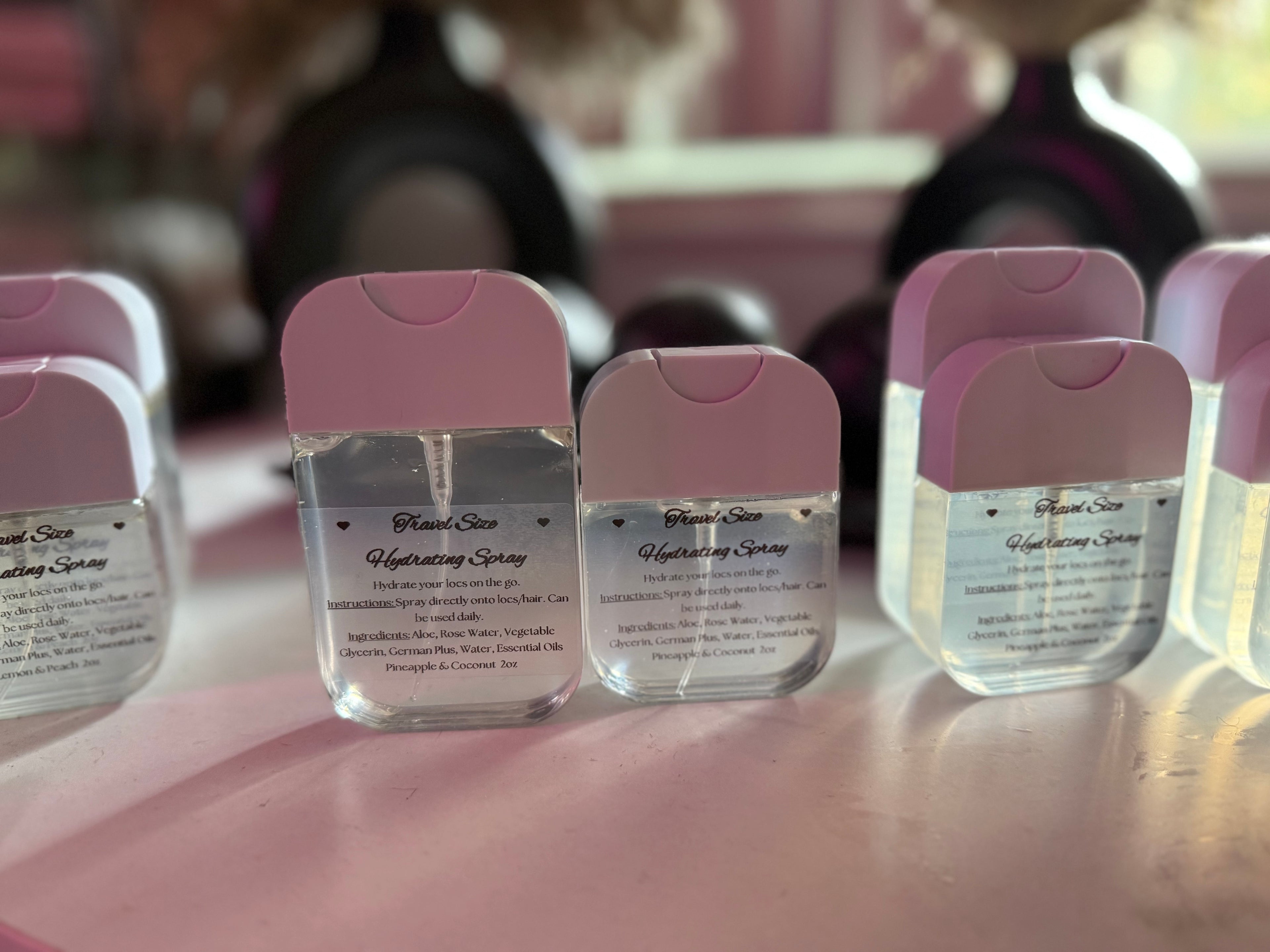 1.50oz - 2oz Travel Size Hydrating Spray