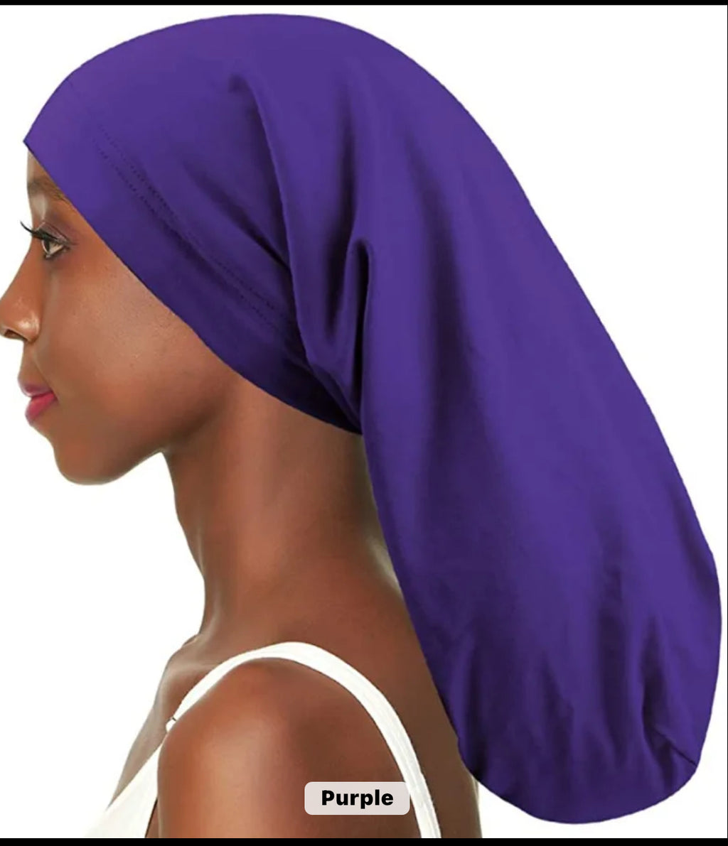 Satin Lined Loc Cap - Large